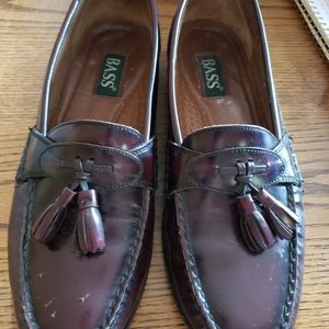 Mens Bass Brown Dress Shoes